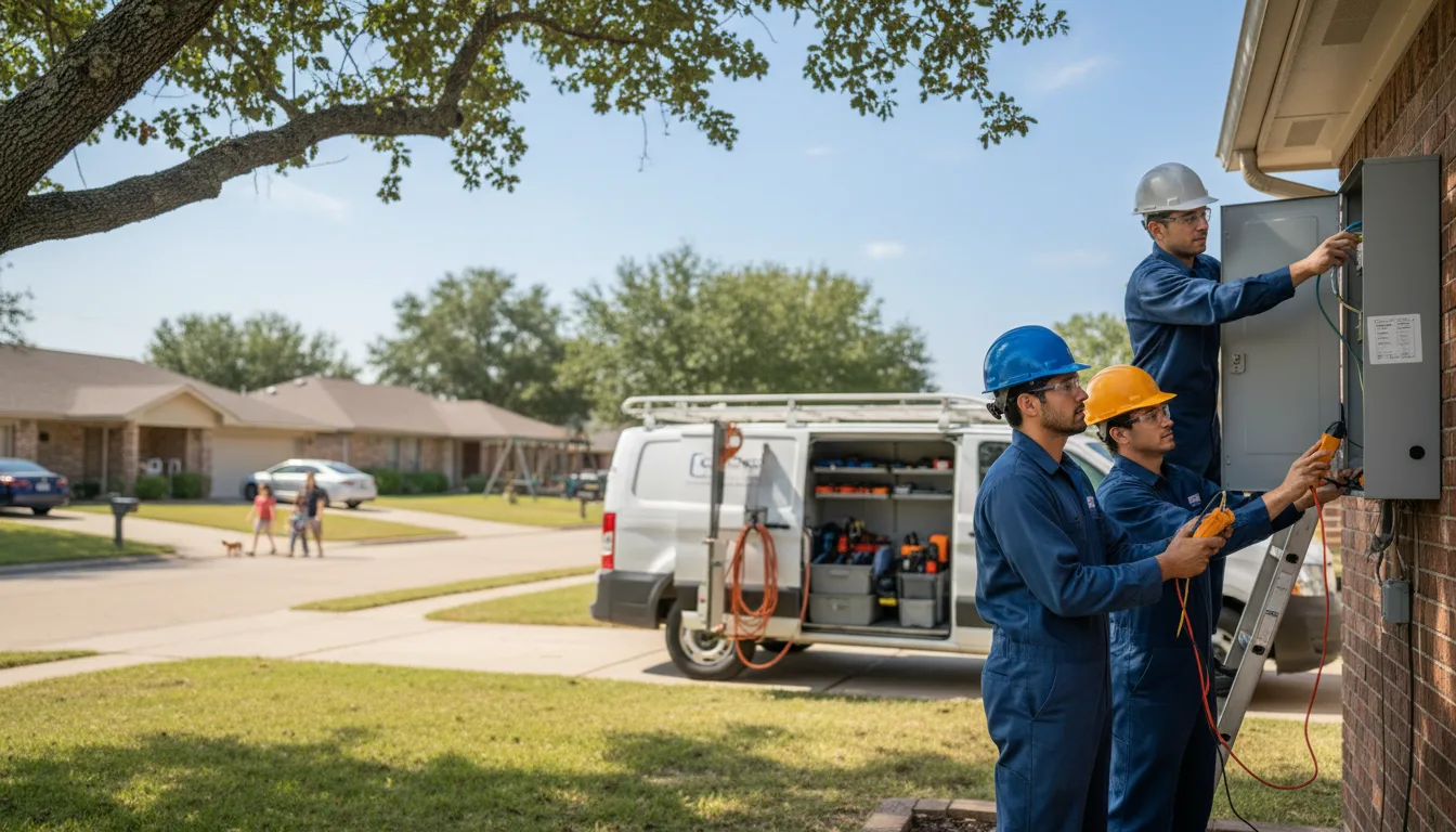 Certified electrician providing emergency electrical services in Vance, SC